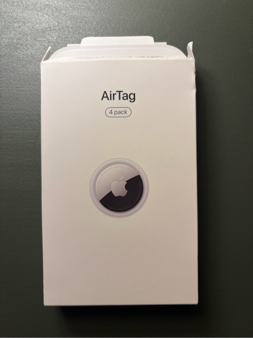 Three Apple AirTags